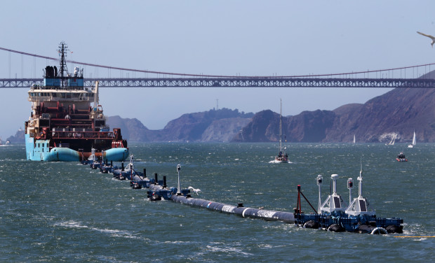 The Ocean Cleanup System 001